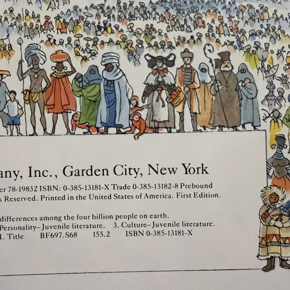 VG 1980 HC People Peter Spier Caldecott Artist First Edition